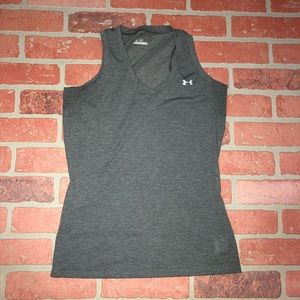 Under Armor grey muscle tank